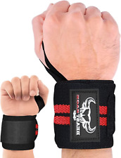 Polsiere Palestra Sollevamento Fasce Da Polso Cinghie Donna & Uomo Polsini Pales