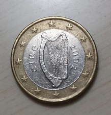 MONETA DA 1 EURO EIRE 2002 ARPA