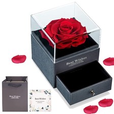 Scatola regalo con rosa eterna