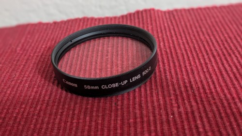 Canon 58mm close - canon, obiettivo