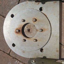 SUPPORTO GIREVOLE MOTORE FUORIBORDO 25HP A RIBALTA IN ACCIAIO INOX