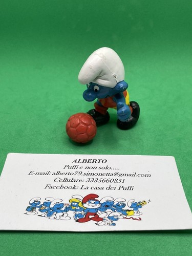 Puffi smurfs puffo calciatore - puffo,