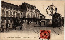 CPA AK LYON - Gare des