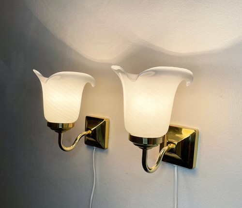 Coppia applique lampade a - applique, /