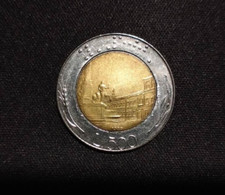 500 lire del 1988 - grave, errore