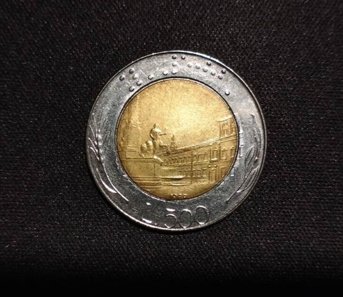 500 lire del - 1988, errore