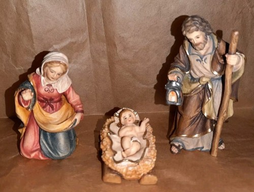 Statuine presepe legno - in,