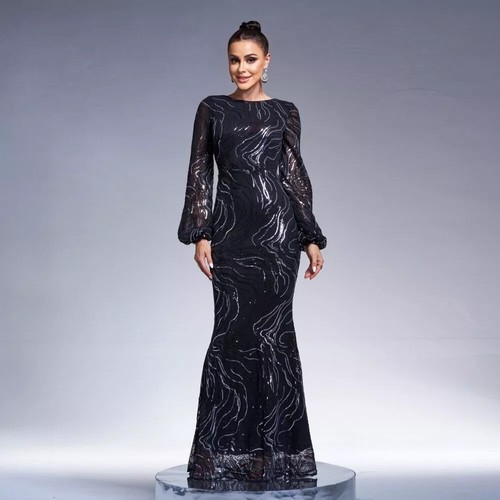 Vestito abito elegante lungo - vestito,