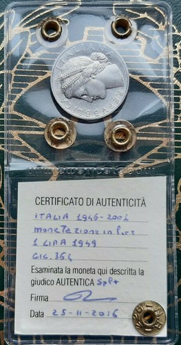 Lira 1949 - (arancia),