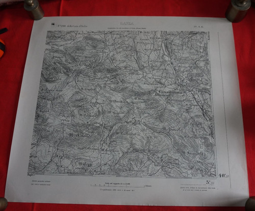 Rara carta mappa sanza - rara, 3