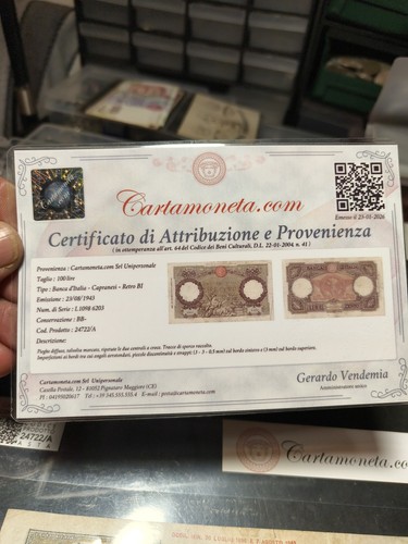 Rara 100 lire - lire, guerriera