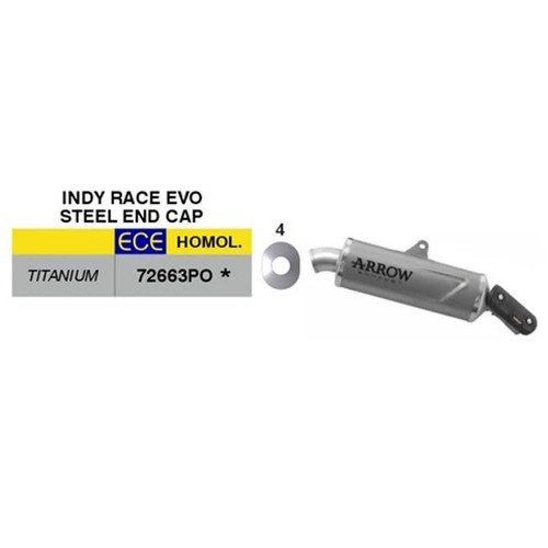 Marmitta arrow indy race - arrow, evo