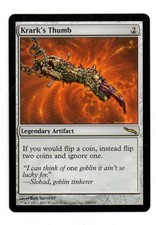 MTG Krark's Thumb X1 Mirrodin