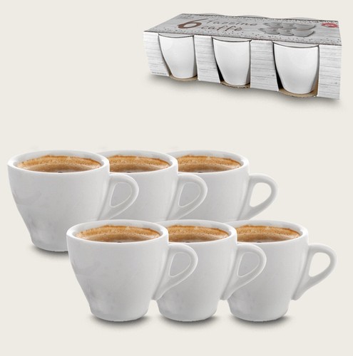 Set tazzine caffè bianche - set,
