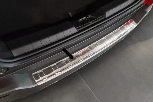 Paraurti acciaio inox argento