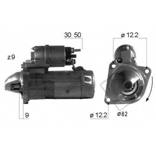 Motore avvio em112g 458585 - avvio,