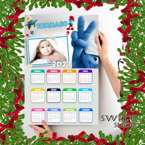 Calendario personalizzato con - calendario,