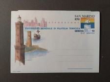 Aerogramma San Marino 1992
