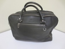 Lacoste borsa in pelle valigetta vintage stile business classica