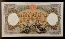 1000 LIRE REGINE DEL MARE CAPRANESI TESTINA - FASCIO 15/04/1935 .SPL.R.