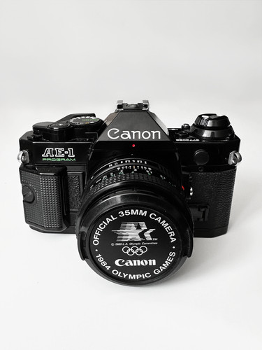 Canon program black 35mm - ae-1,
