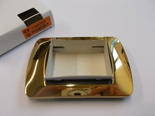 BTICINO LIVING L4803OR -2PEZZI- PLACCA 3POSTI IN METALLO ORO VERO