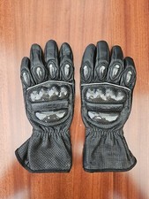 Guanti moto SCOTT supermotard enduro cross PELLE e CARBONIO