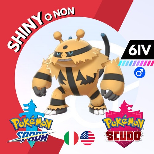 Electivire shiny non iv - o, 6