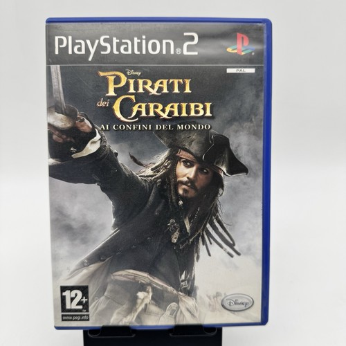 Disney ps2 pirati dei - pirati, caraibi