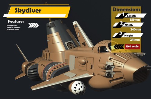 Ufo shado sky diver - sky,