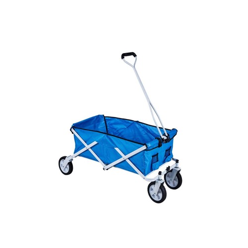 Carrello mano blu - carrello,