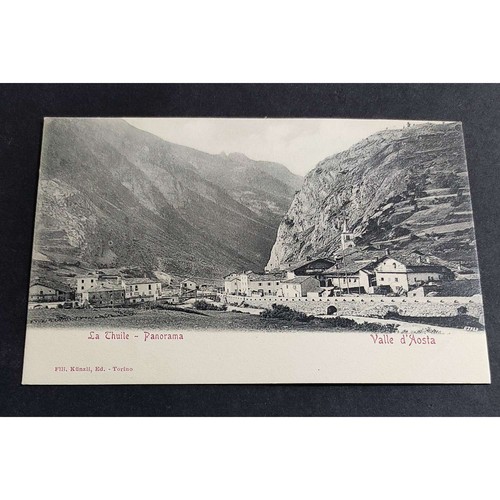 Cartolina thuile panorama - cartolina, la