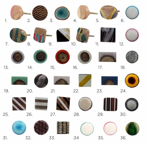 Maniglie geometriche per ante