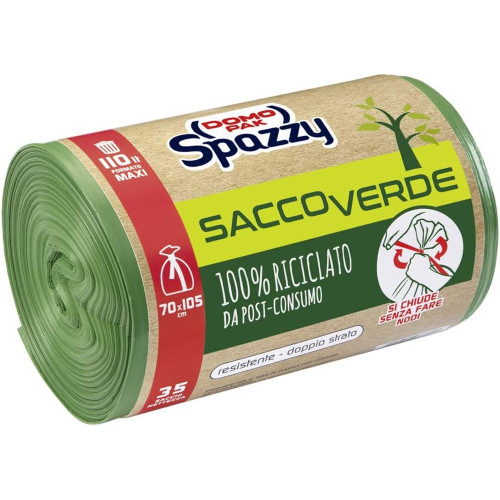 Domopak sacco verde plus - domopak, 110lt