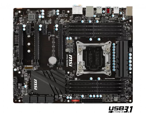 Scheda madre msi x99a - x99a, raider