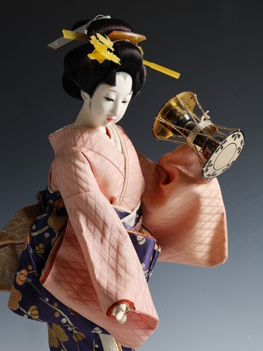 Bambola geisha vintage