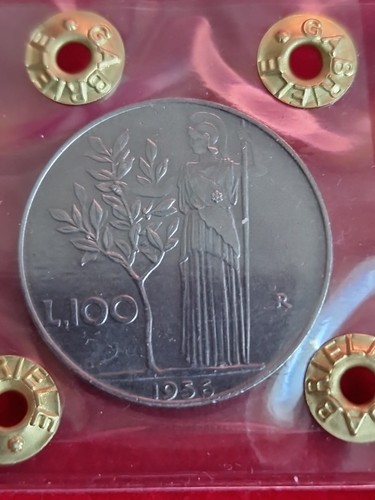 100 lire minerva del - lire,