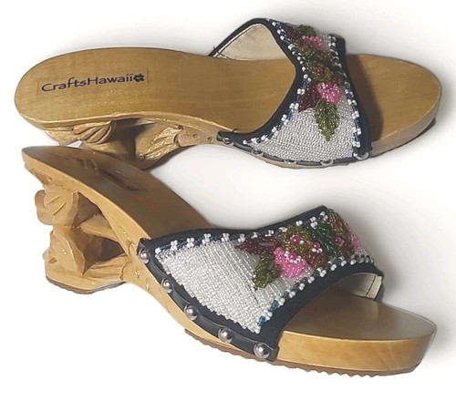 Sandali zoccoli legno