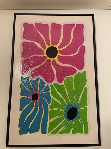 Quadro modernofiori vivaci - quadro,