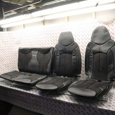 KIT FODERE SEDILI VINILE + SCAMOSCIATO CITROEN C1 COD CITC14D100 NUOVE ORIGINALI