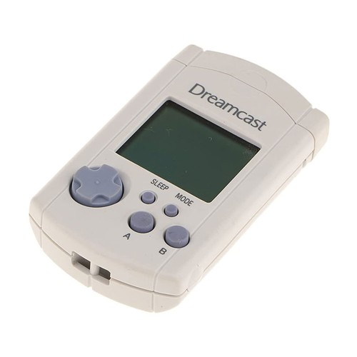 Visual memory dreamcast blanca - dreamcast,