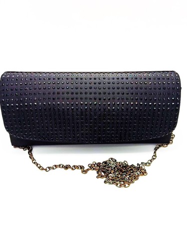 Pochette elegante nera con