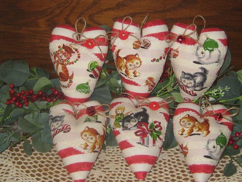 Vintage look natale gatti - vintage,
