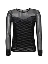 Bluoltremare Maglia in tulle e