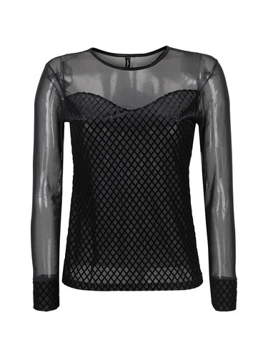 Bluoltremare maglia tulle - bluoltremare,