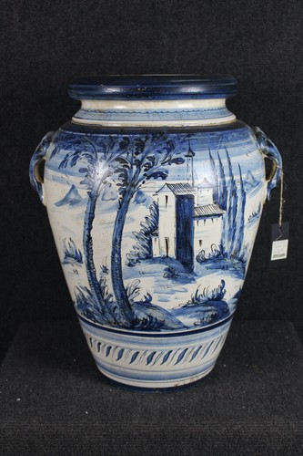Grande vaso antico albisola - vaso,