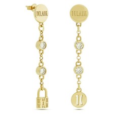 Orecchini Donna ALVIERO MARTINI 1a Classe ST1010 Argento 925% Gold Dorato