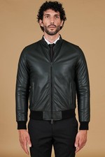D'Arienzo Bomber Vera Pelle