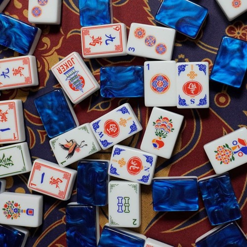 Set piastrelle mahjong - piastrelle,