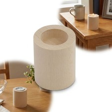  Portacandela rotondo in legno